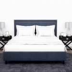 床上用品布艺展示床单被褥枕头PS印花图案效果图被子贴图样机PSD