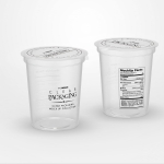 透明塑料玻璃瓶子盒子亚克力包装模型效果图展示贴图样机PSD模板