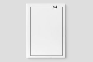 日用单品-A4纸盒子 智能贴图样机PSD素材