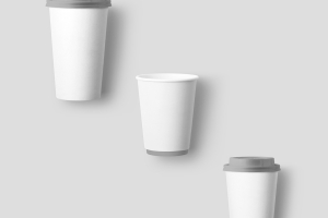 日用单品-纸杯、咖啡杯 智能贴图样机PSD素材