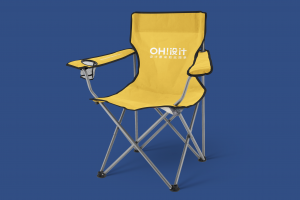 高端精品文创办公服饰样机 — 椅子便携椅钓鱼椅