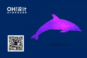 低多边形 low poly 动物矢量插画素材 — 海豚鲸鱼