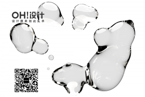 高清逼真透明水滴液体水珠海报背景底纹png免抠素材