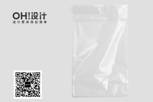 透明自封袋塑封打包袋塑料袋说明书配件包装效果展示样机贴图PSD素材