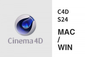 C4D Cinema4D S24 WIN/MAC版本 下载后自行选择系统