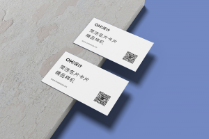简洁极简品牌办公文创LOGO名片卡片样机PSD素材模板