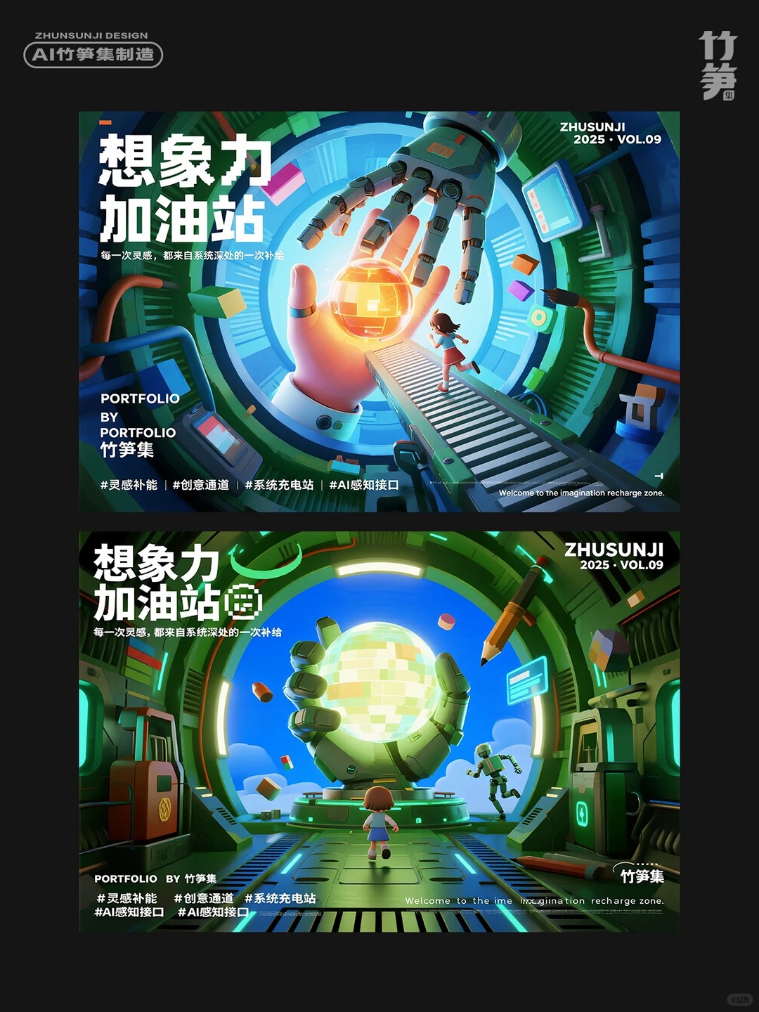 AI电商美工 · 生图工作流截图参考