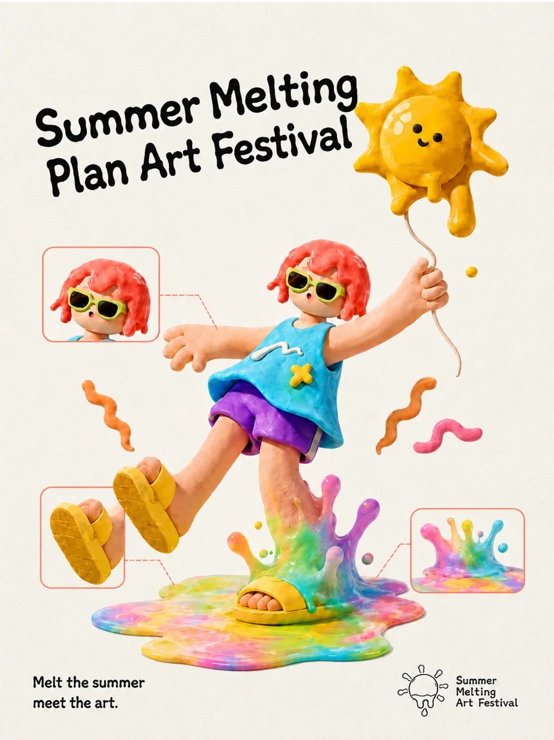 夏日户外美陈 · 3D造物装置艺术