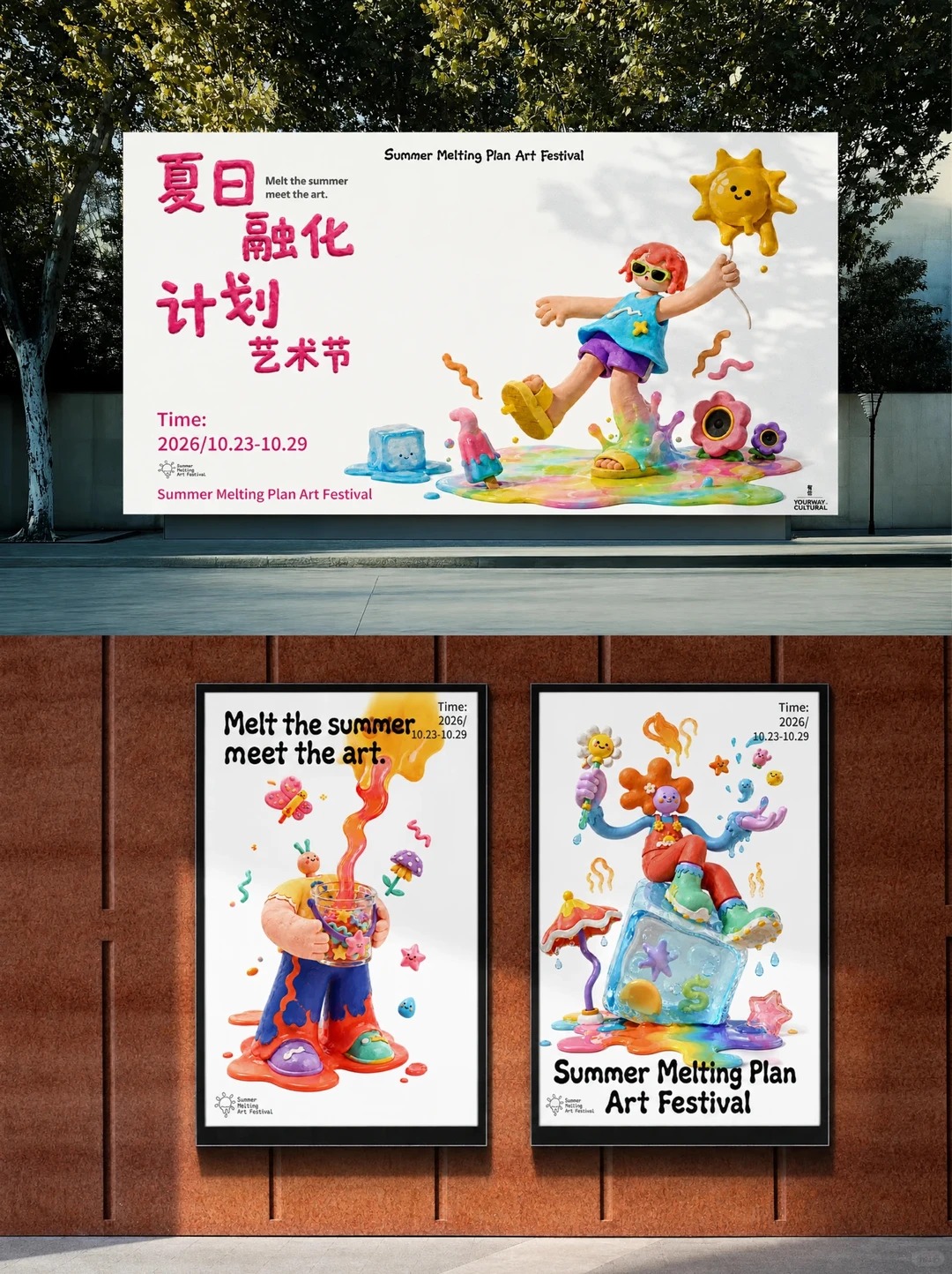 夏日户外美陈 · 3D造物装置艺术