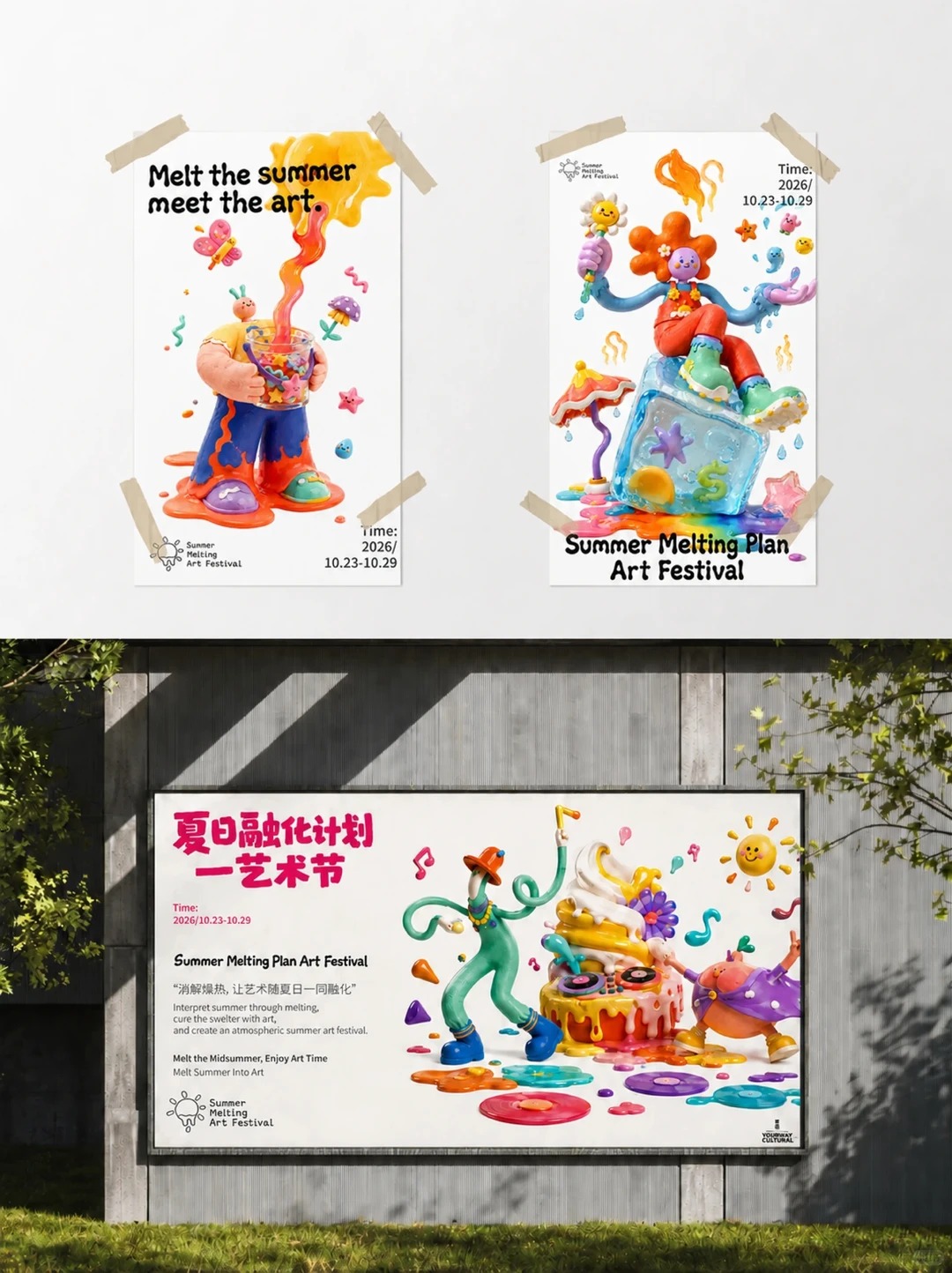 夏日户外美陈 · 3D造物装置艺术