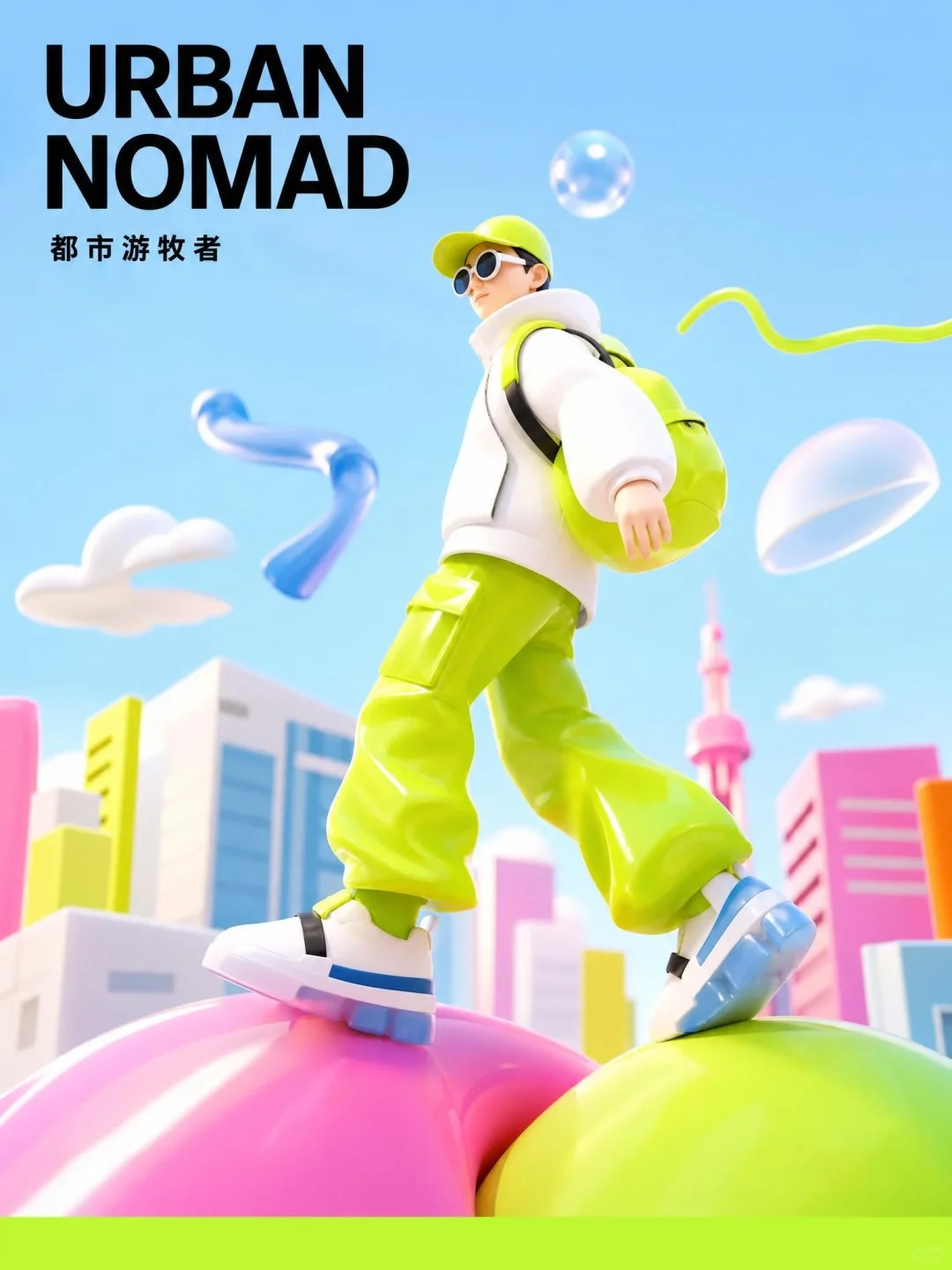 C4D · 视觉设计 · 小红书创作灵感设计大赛 · 运营插画 · 创意s海报 · 海报设计|主视觉 / KV 设计灵感合集
