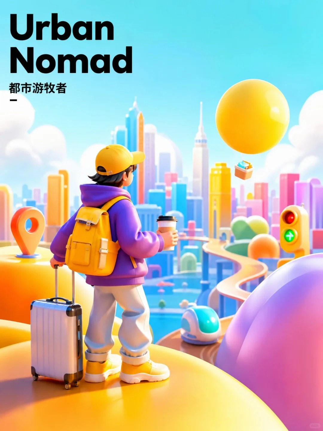 C4D · 视觉设计 · 小红书创作灵感设计大赛 · 运营插画 · 创意s海报 · 海报设计|主视觉 / KV 设计灵感合集