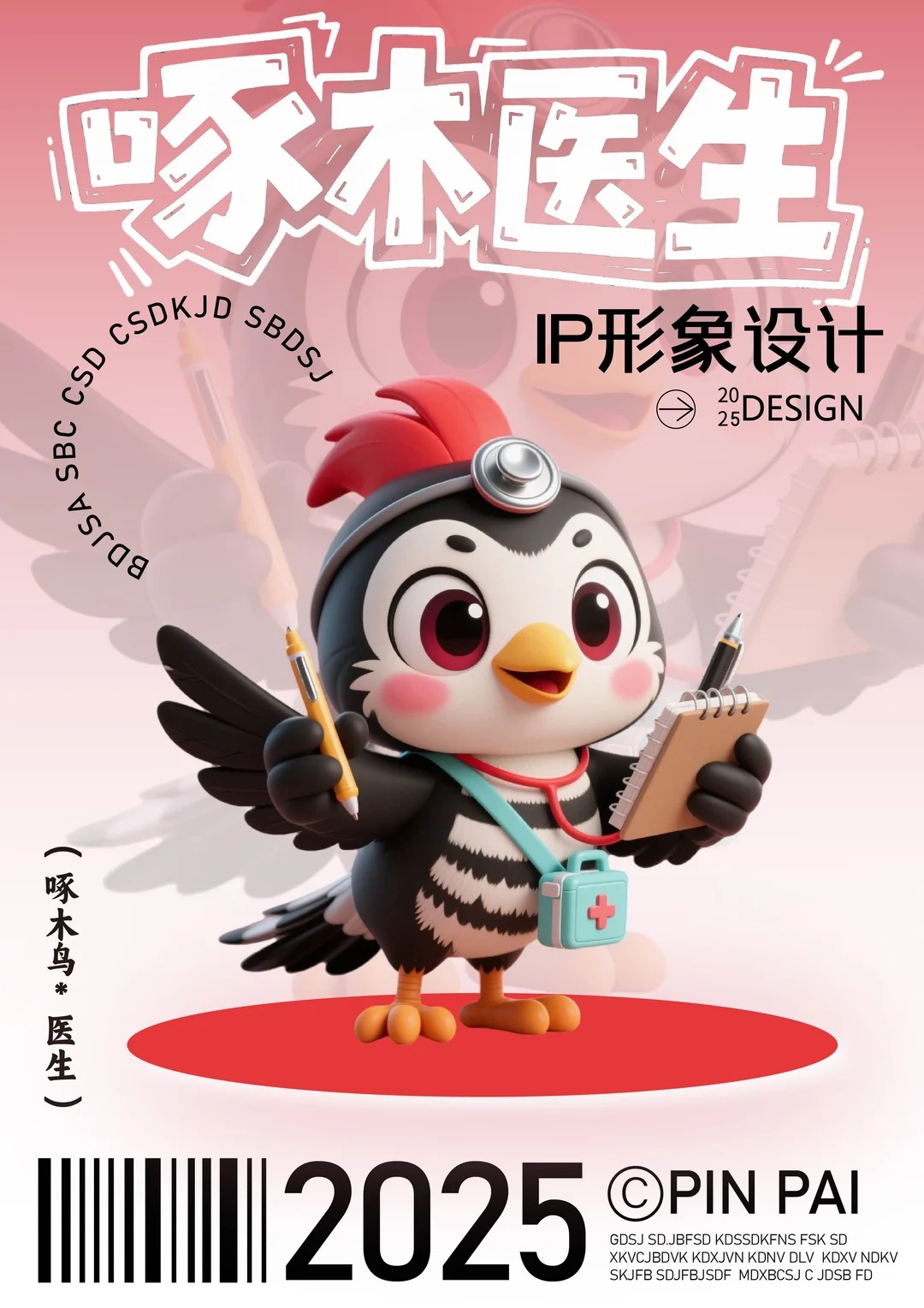 IP设计 · 海报设计 · 卡通形象设计 · AIGC｜主视觉 / KV 设计灵感合集