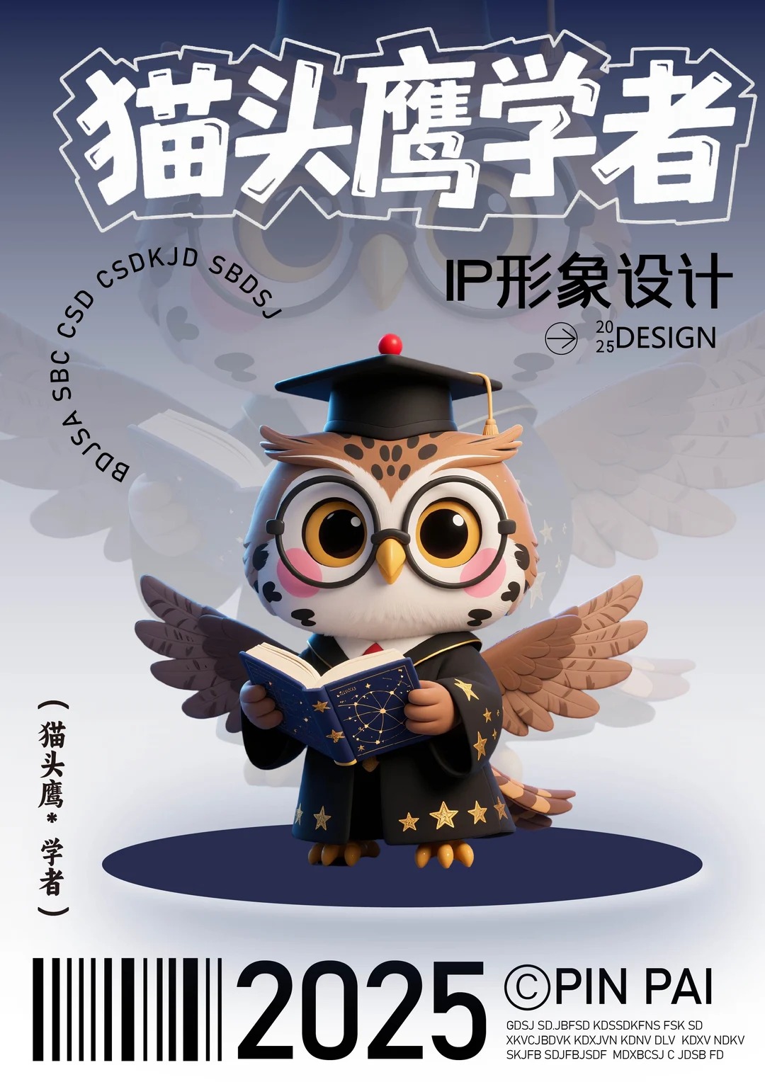 IP设计 · 海报设计 · 卡通形象设计 · AIGC｜主视觉 / KV 设计灵感合集