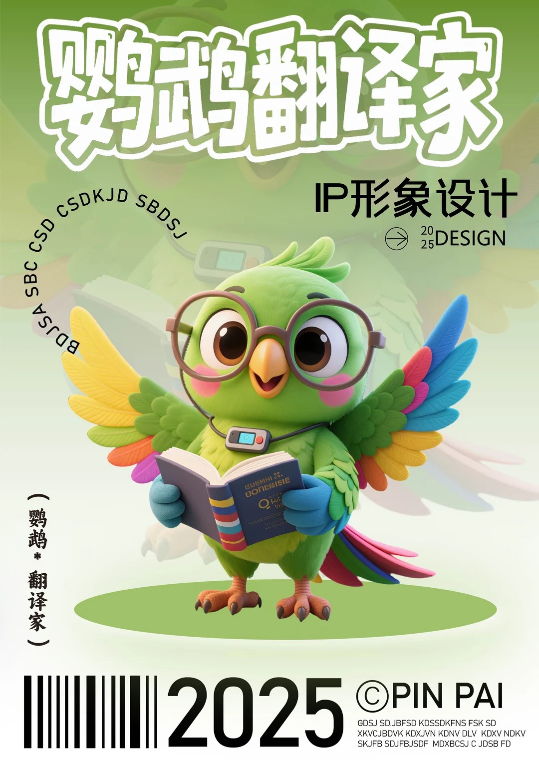 IP设计 · 海报设计 · 卡通形象设计 · AIGC｜主视觉 / KV 设计灵感合集