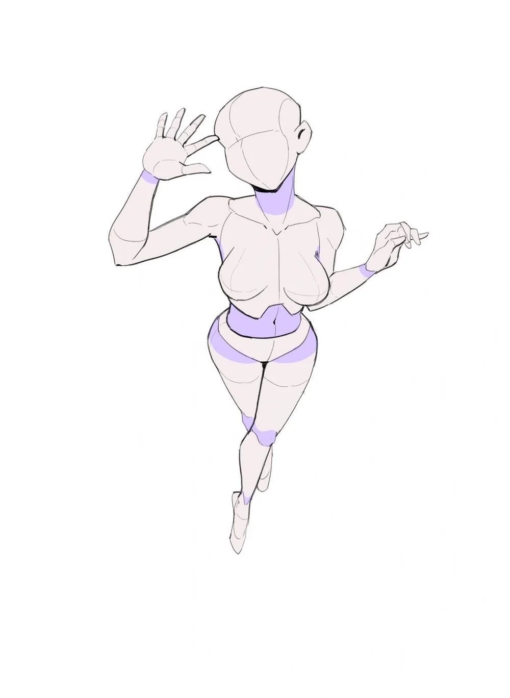 速写插画素材 · 人物绘画分享